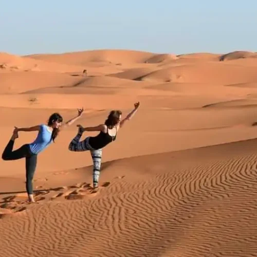 YOGA-IN-THE-DESERT-Marrakech_ATLAS_Ethnic-Morocco-Tours